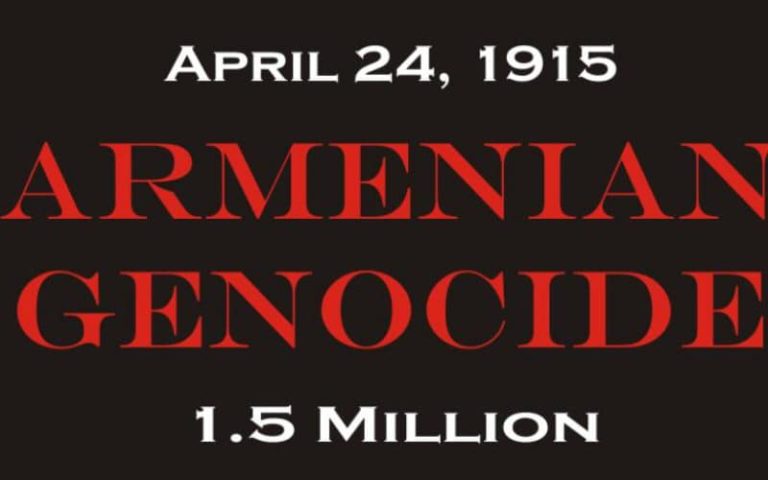 Η Κωνσταντίνα Αδάμου για την Ημέρα Μνήμης Γενοκτονίας των Αρμενίων